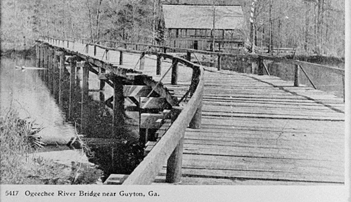 Ogeechee toll bridge in Effingham